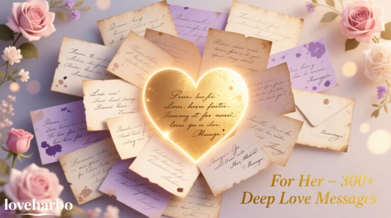 300+ Deep Love Messages for Her Express Your True Feelings