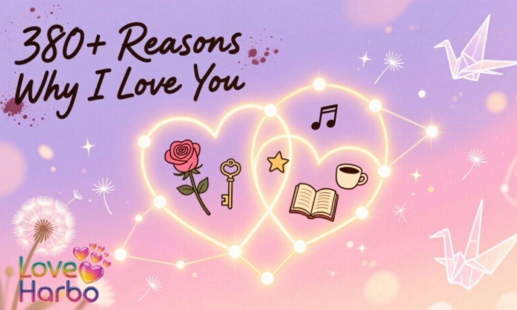 380+ Reasons Why I Love You
