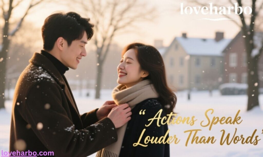 Actions Speak Louder Than Words