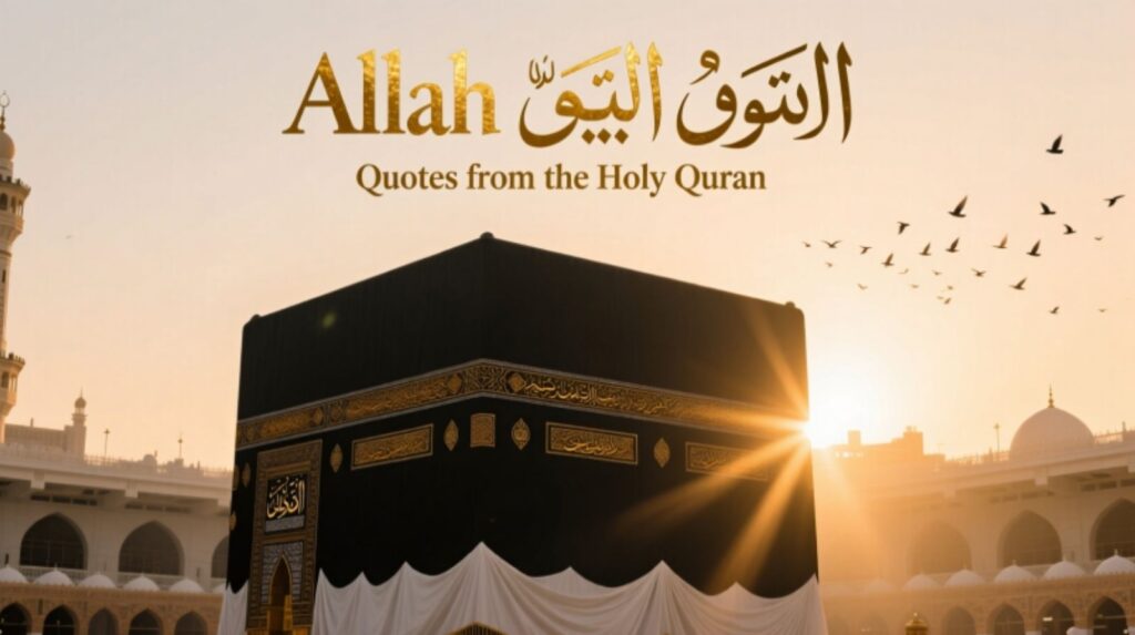 Allah Quotes from the Holy Quran