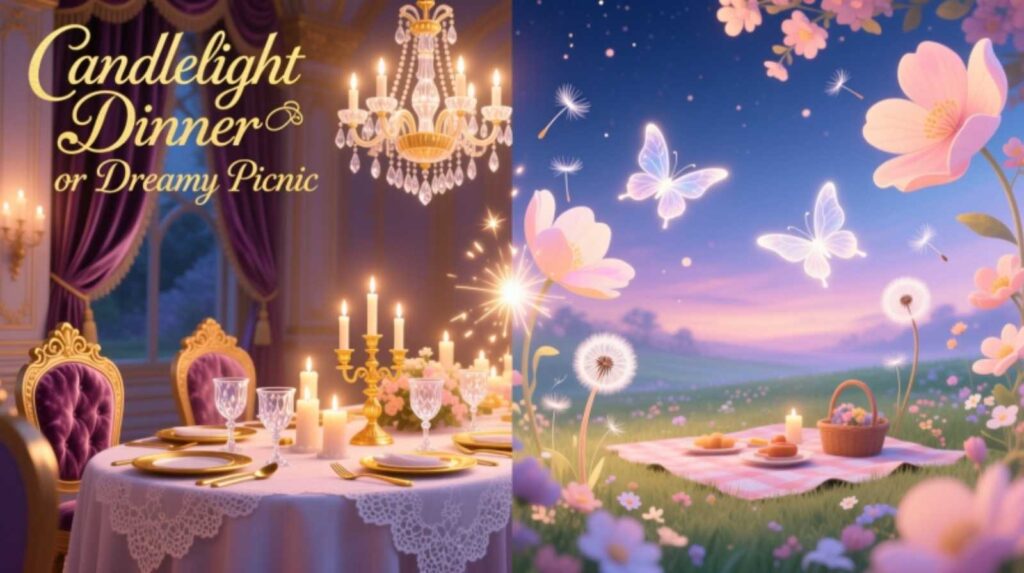 Candlelight Dinner or Dreamy Picnic – What to Choose