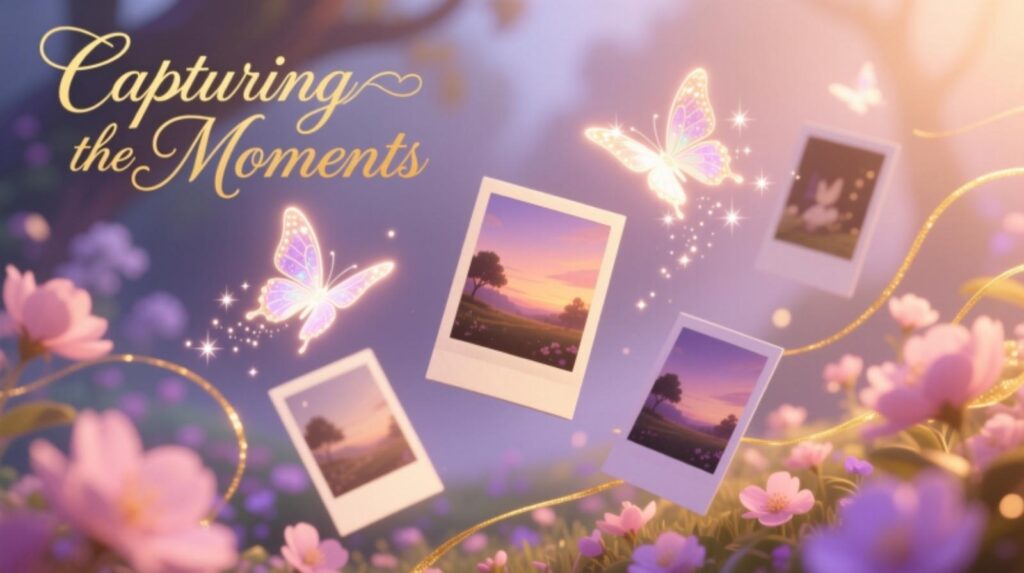 Capturing the Moments – Photos, Memories & Keepsakes