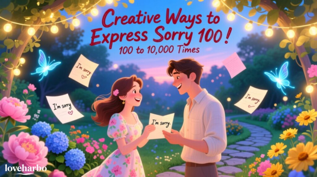 Creative Ways to Express Sorry 100 to 10,000 Times