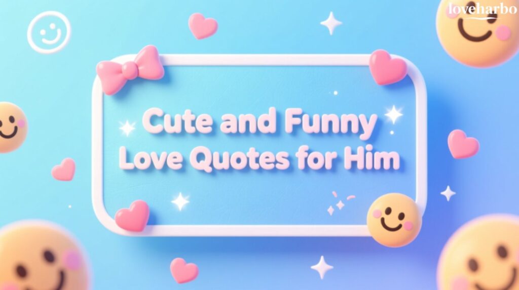 Cute and Funny Love Quotes for Him