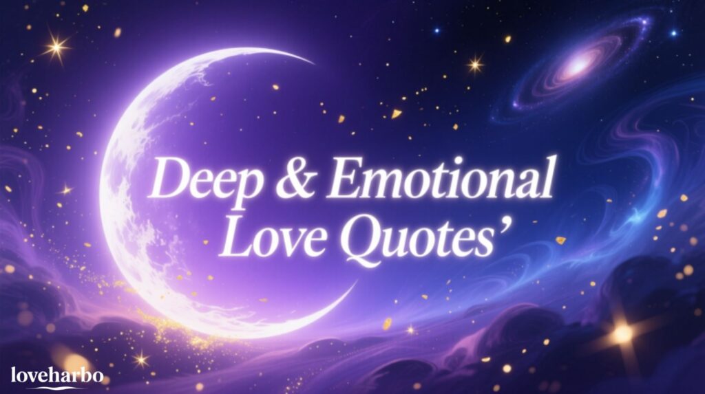 Deep & Emotional Love Quotes