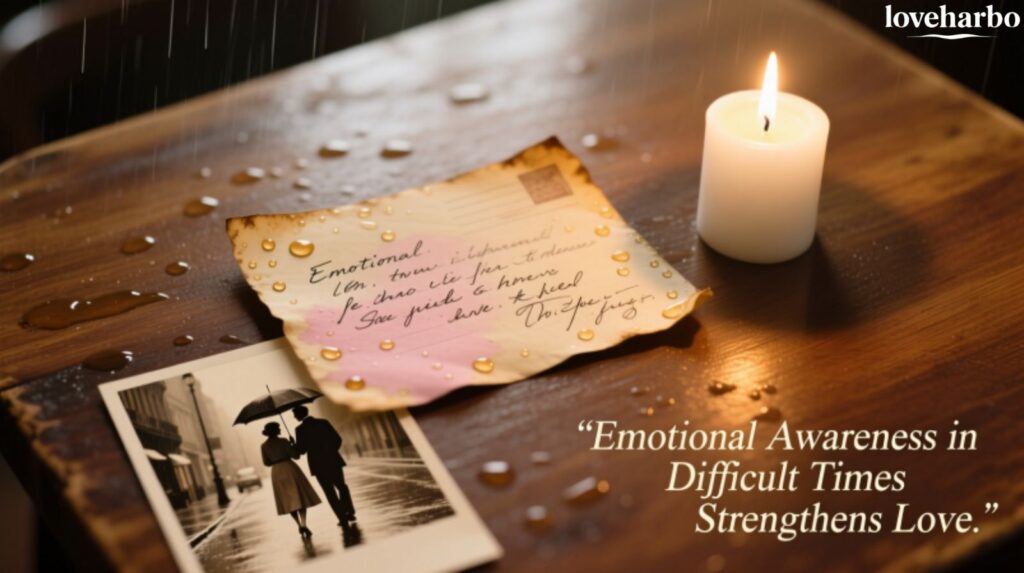 Emotional Awareness in Difficult Times Strengthens Love