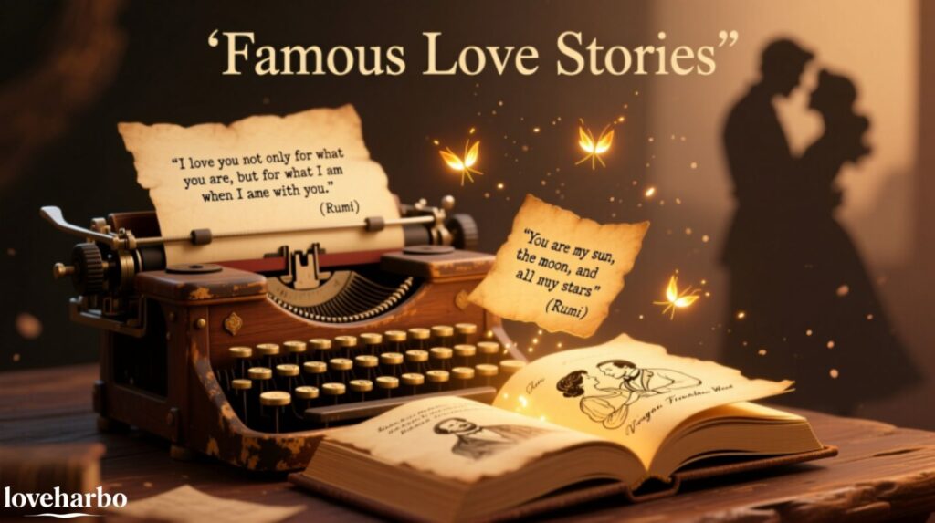 Famous Love Stories from Celebrities and Authors