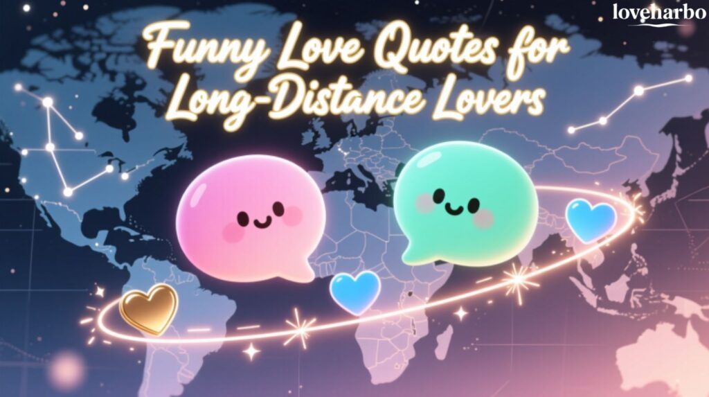 Funny Love Quotes for Long-Distance Lovers