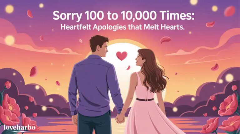 Heading Sorry 100 to 10,000 Times Heartfelt Apologies That Melt Hearts