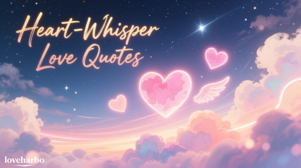 Heart-Whisper Love Quotes