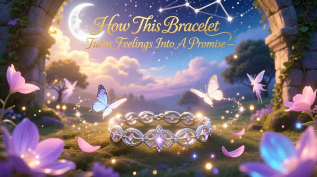 How This Bracelet Turns Feelings Into A Promise