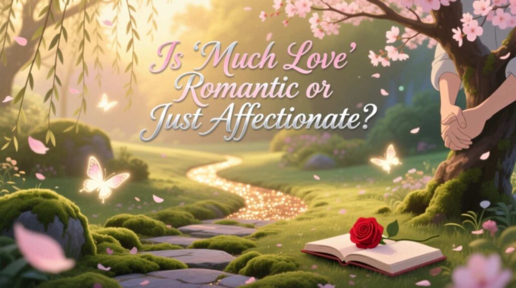 Is “Much Love” Romantic or Just Affectionate