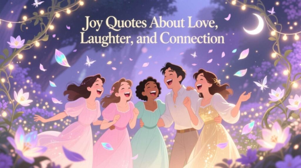 Joy Quotes About Love, Laughter, and Connection