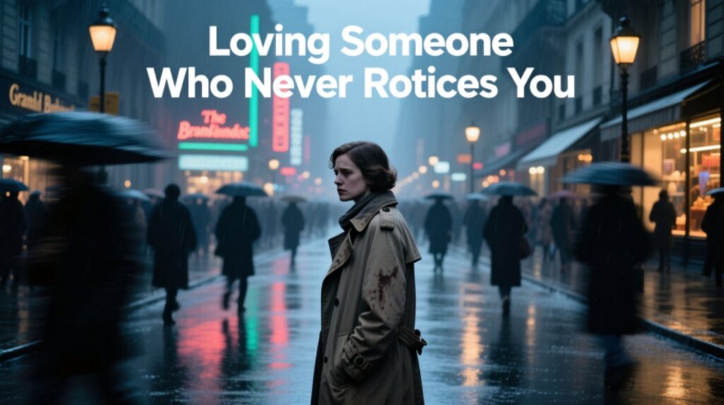 Loving Someone Who Never Notices You