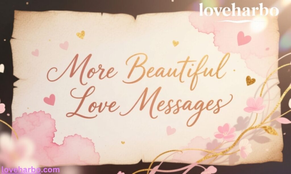 More Beautiful Love Messages