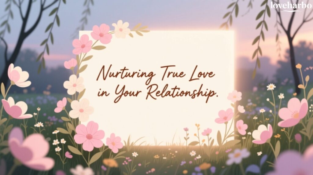 Nurturing True Love in Your Relationship