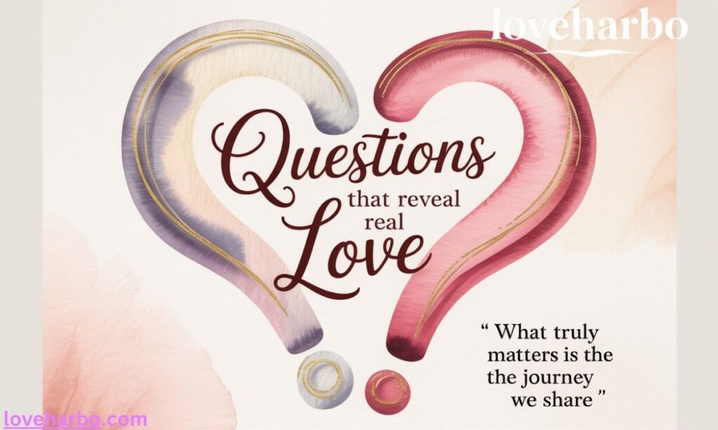 Questions That Reveal Real Love