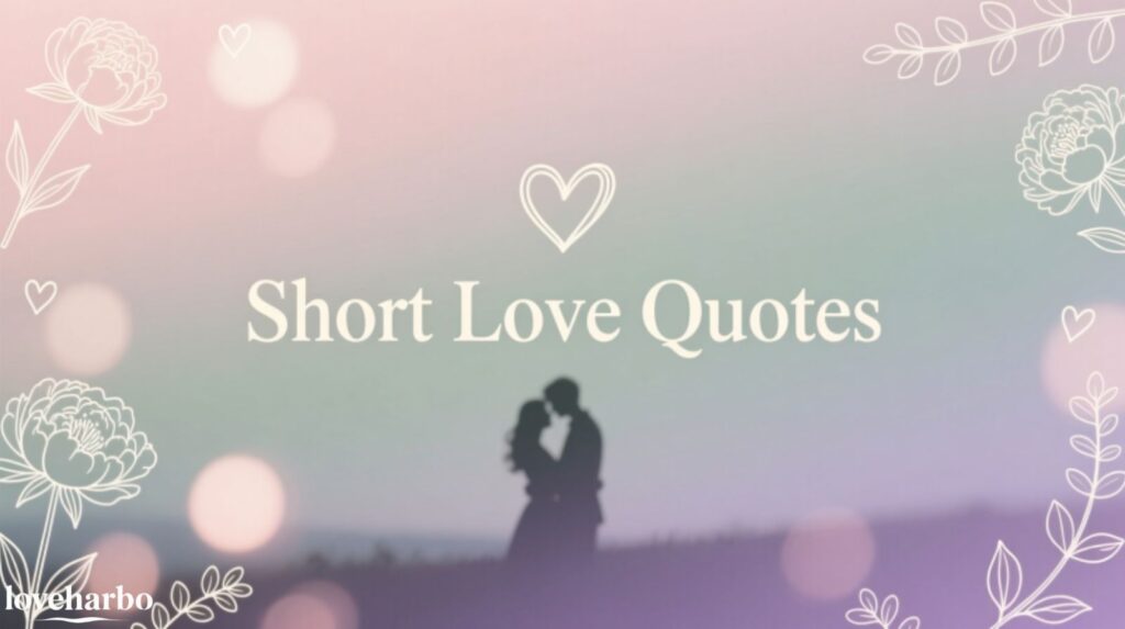 Short Love Quotes