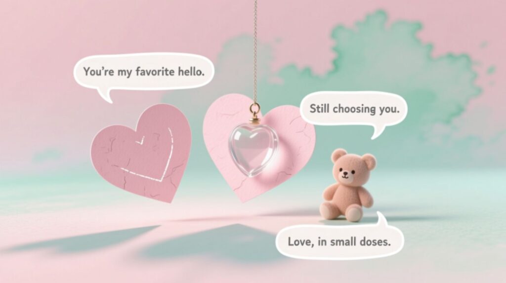 Short & Sweet Captions for Quick Love Posts