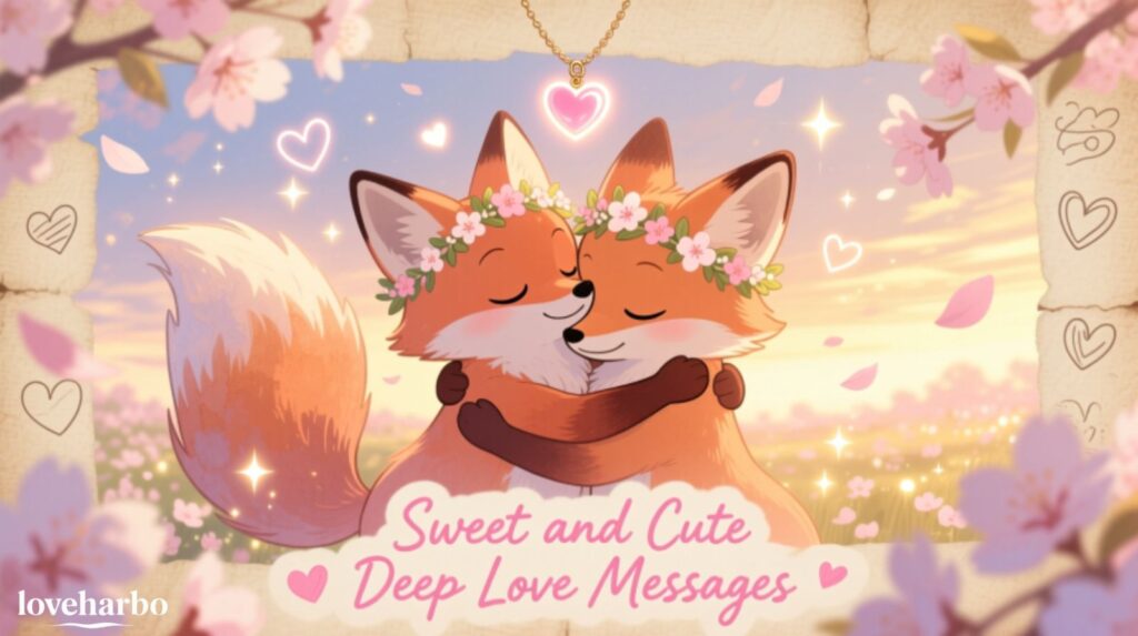 Sweet and Cute Deep Love Messages