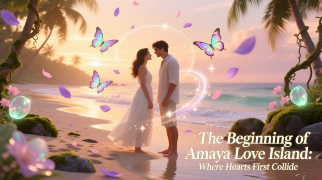 The Beginning of Amaya Love Island Where Hearts First Collide