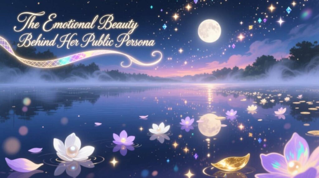 The Emotional Beauty Behind Her Public Personal