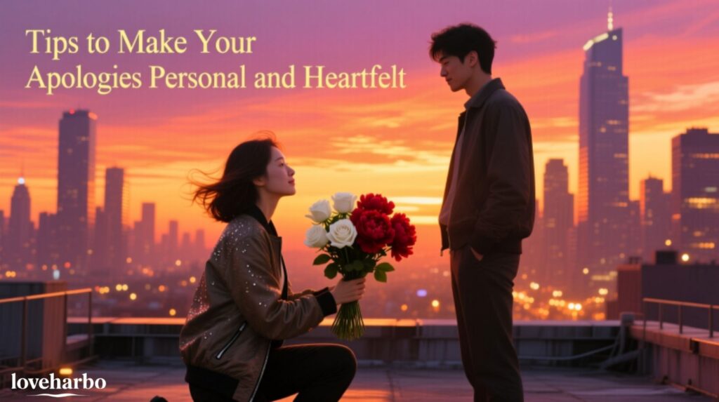 Tips to Make Your Apologies Personal and Heartfelt