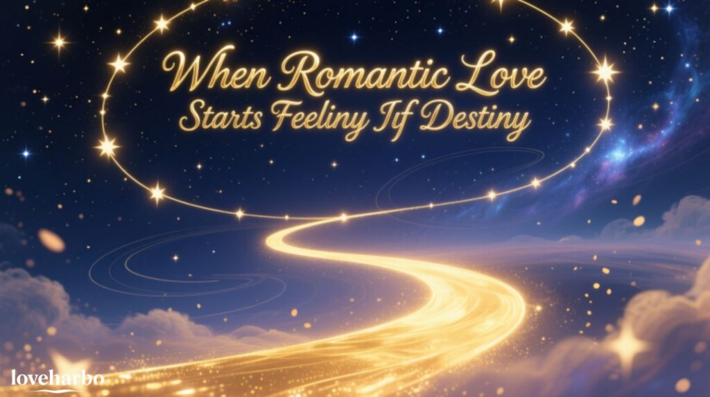 When Romantic Love Starts Feeling Like Destiny