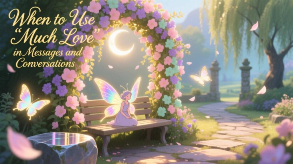 When to Use “Much Love” in Messages and Conversations