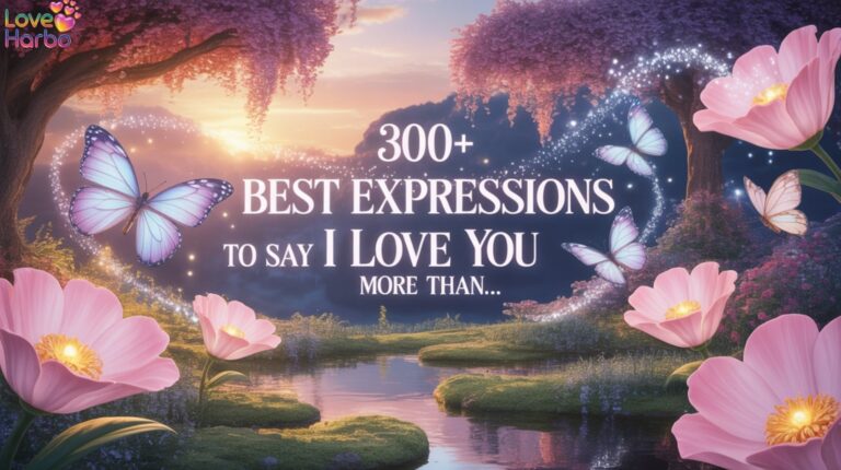 300+ Best Expressions to Say I Love You More than