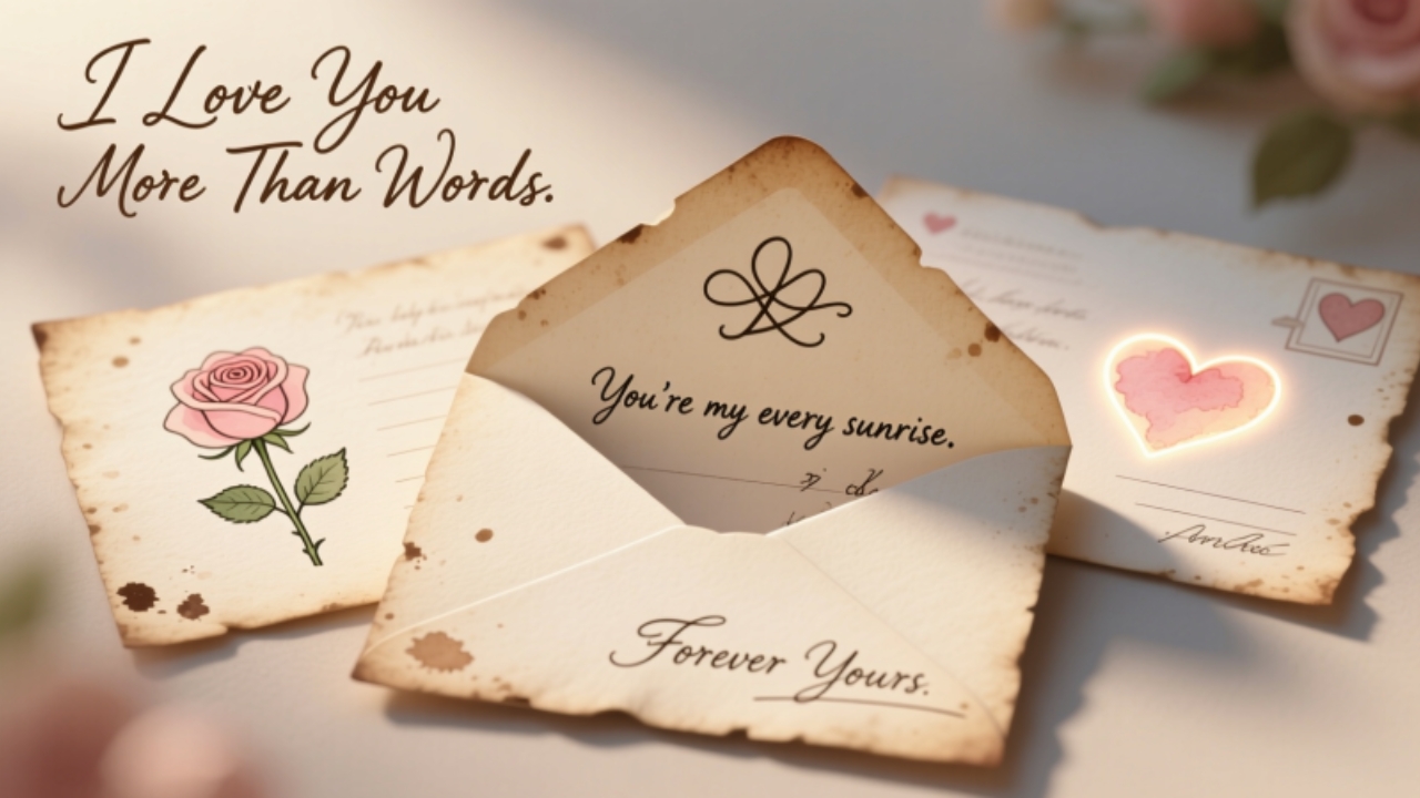 Creative Love Letters to Tell I Love My Girlfriend