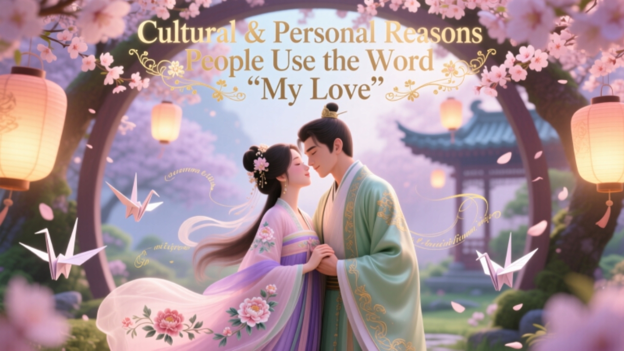 _Cultural & Personal Reasons People Use the Word ‘My Love’