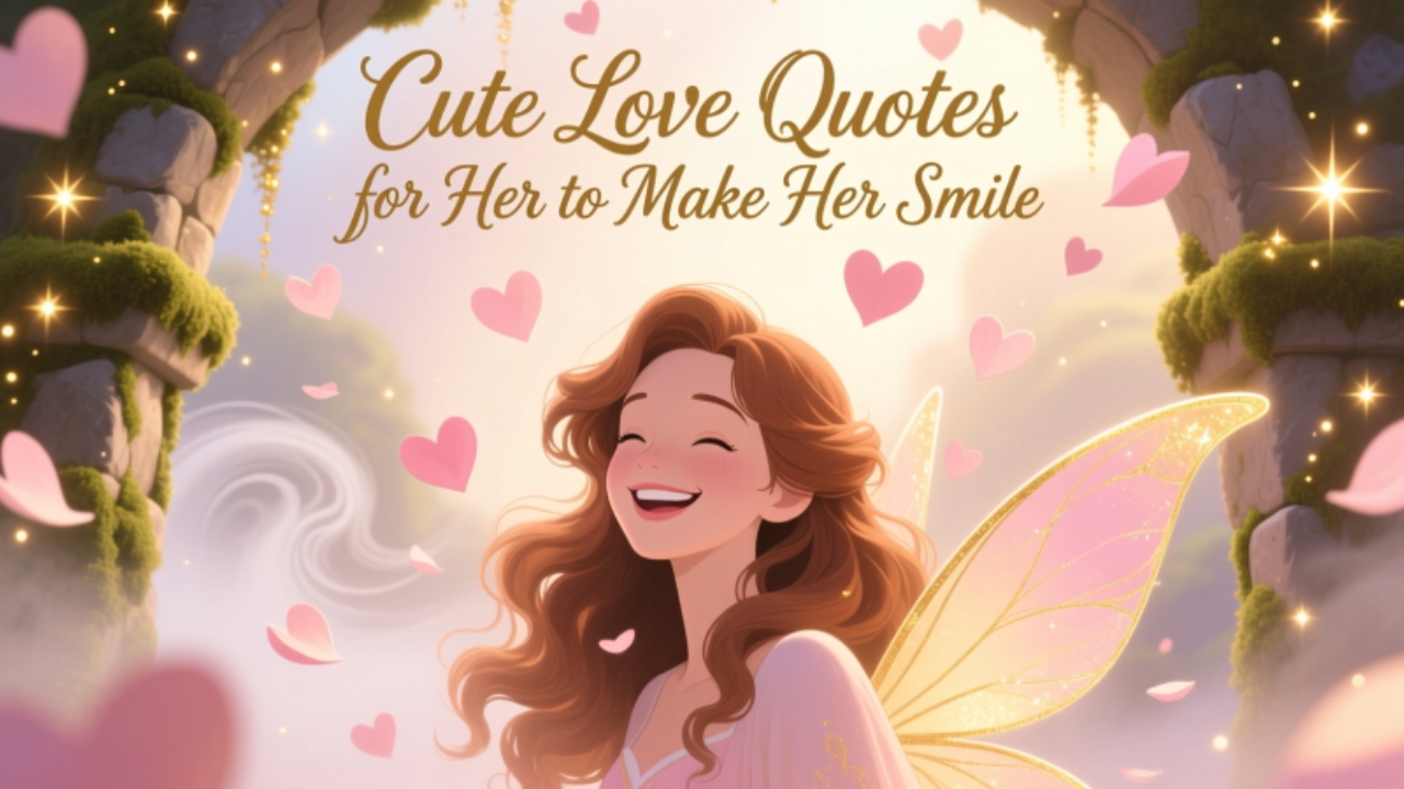 Cute Love Quotes for Her to Make Her Smile