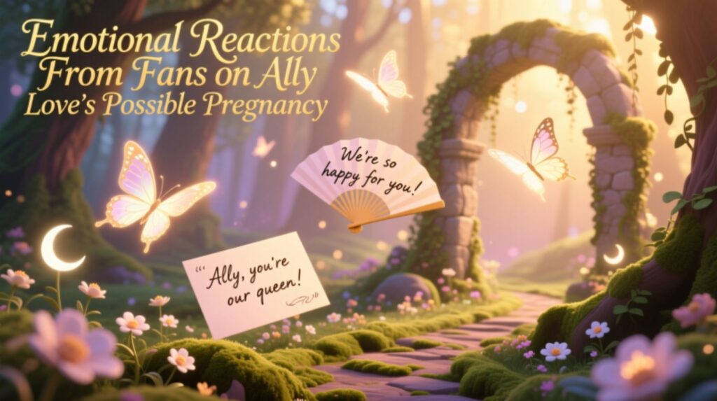 Emotional Reactions From Fans on Ally Love’s Possible Pregnancy