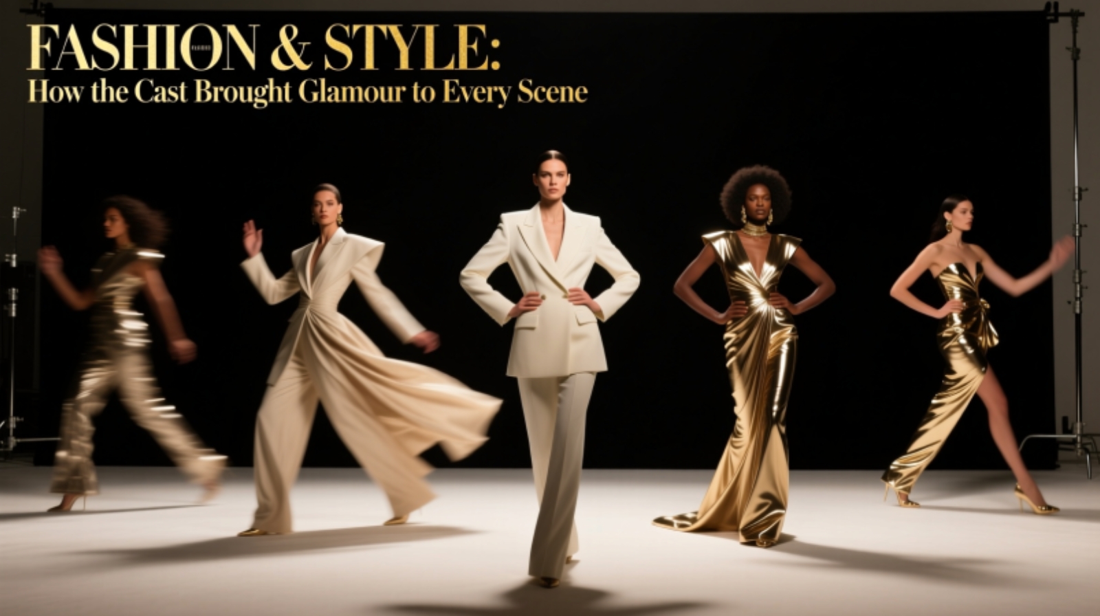 Fashion & Style How the Cast Brought Glamour to Every Scene
