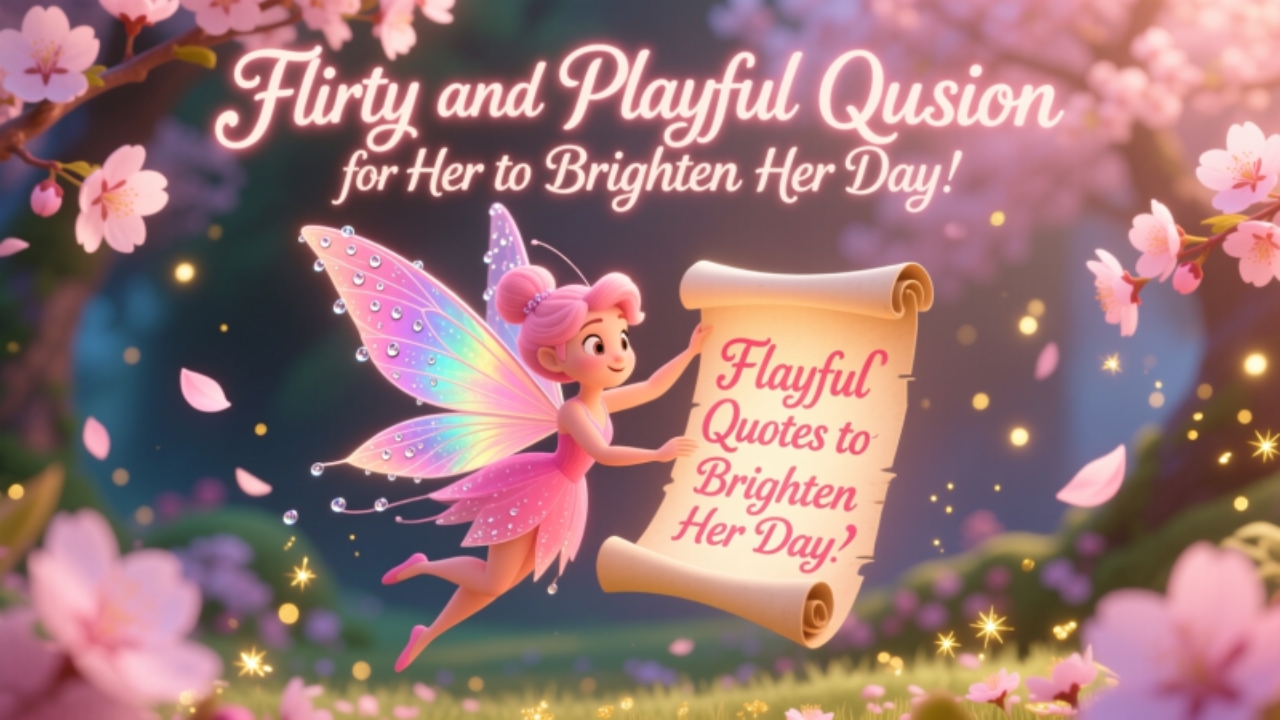 Flirty and Playful Quotes for Her to Brighten Her Day