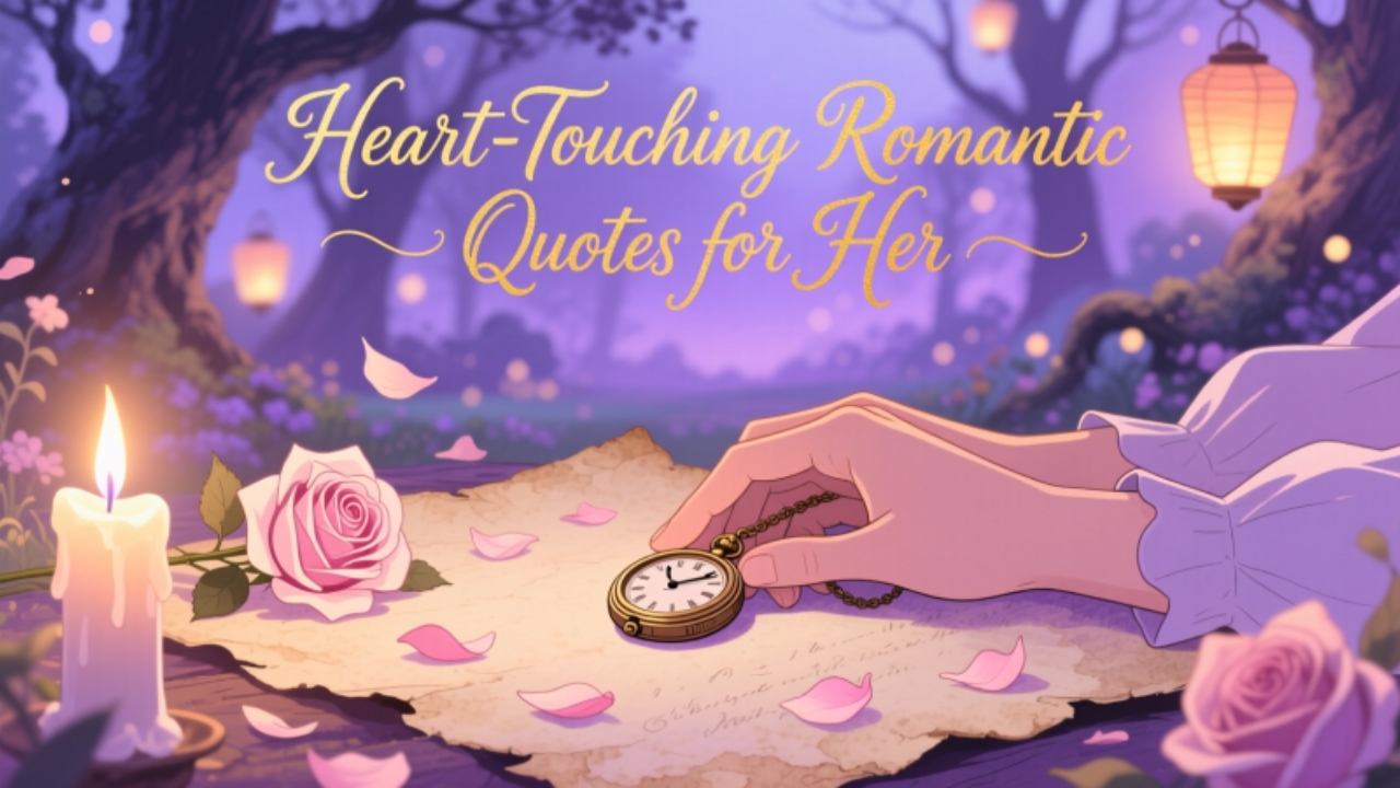 Heart-Touching Romantic Quotes for Her in English