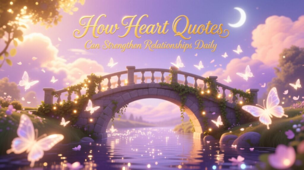 How Heart Quotes Can Strengthen Relationships Daily