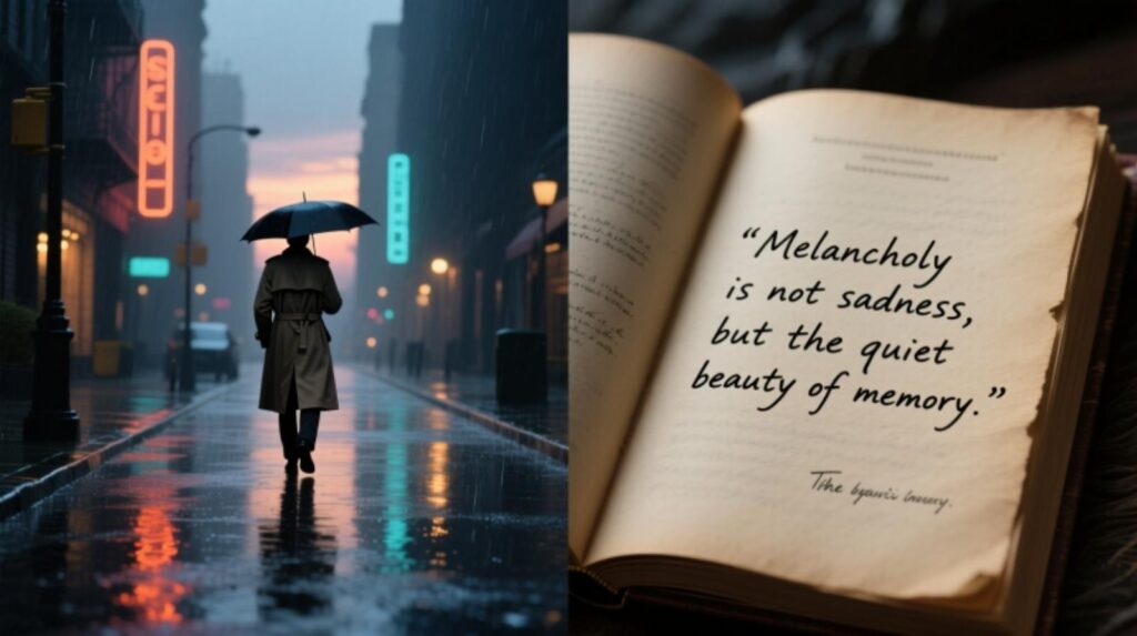 How Movies and Literature Use Melancholy in a Sentence