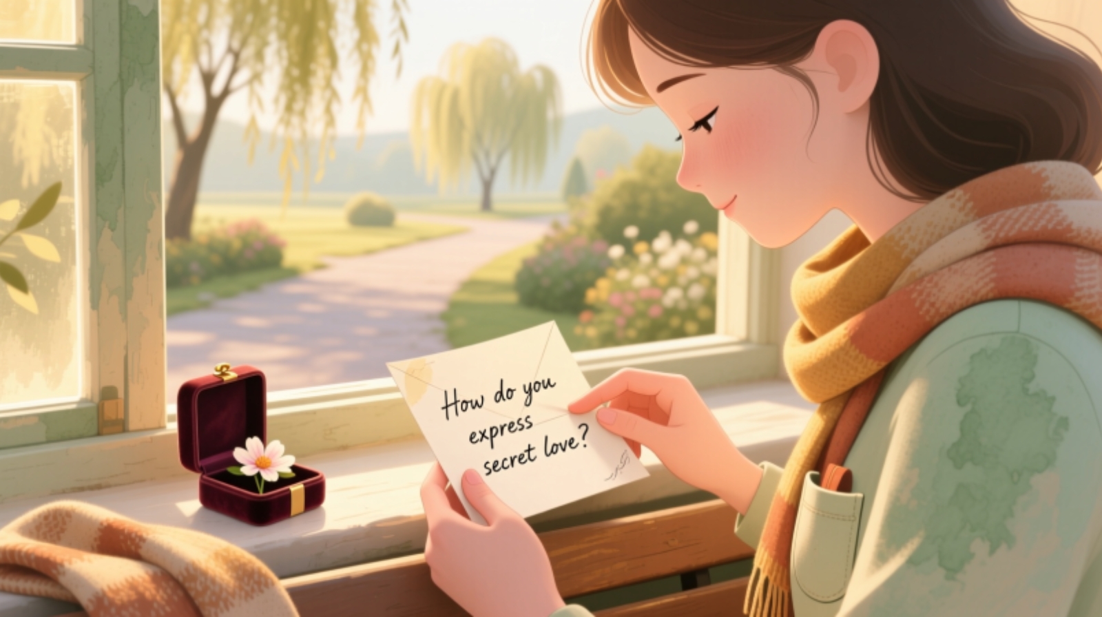 How do you express secret love