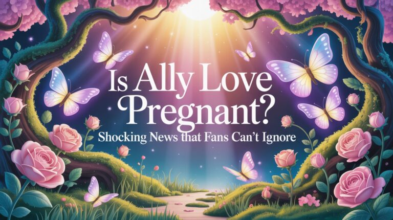 Is Ally Love Pregnant Shocking News That Fans Can’t Ignore