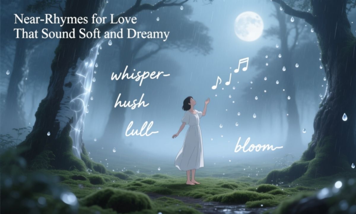 Near-Rhymes for Love That Sound Soft and Dreamy