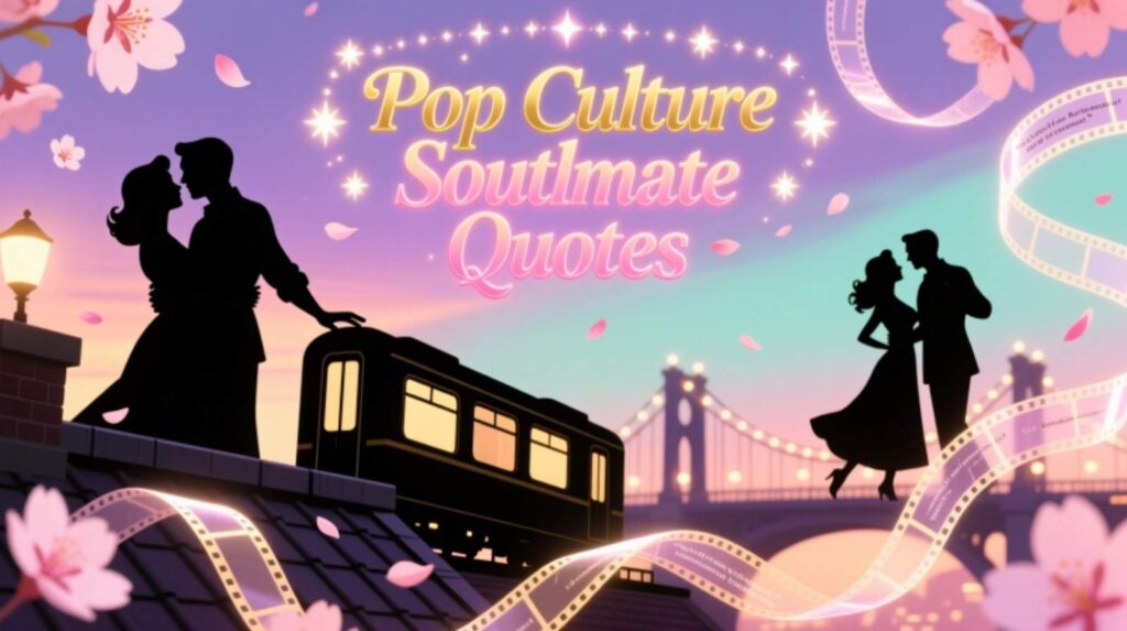 Pop Culture Soulmate Quotes
