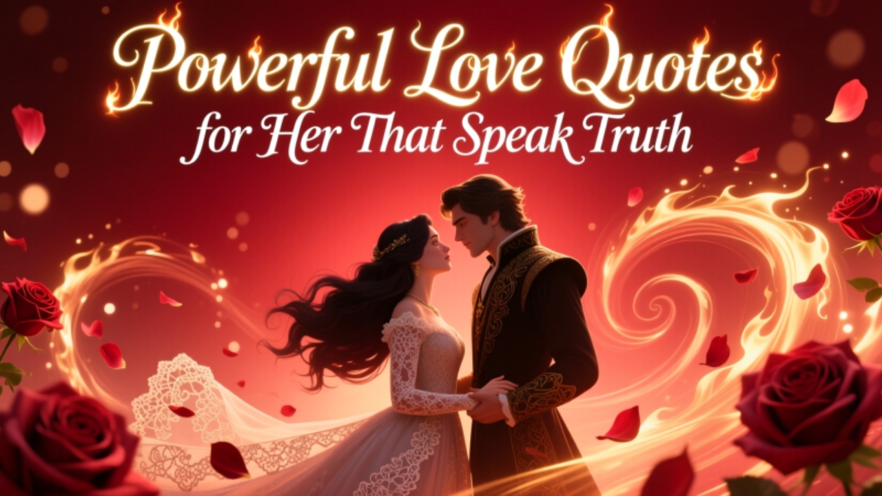 Powerful Love Quotes for Her That Speak Truth