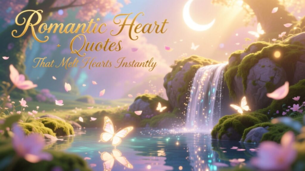 Romantic Heart Quotes That Melt Hearts Instantly