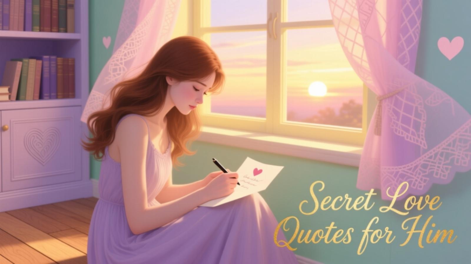 Secret Love Quotes for Him