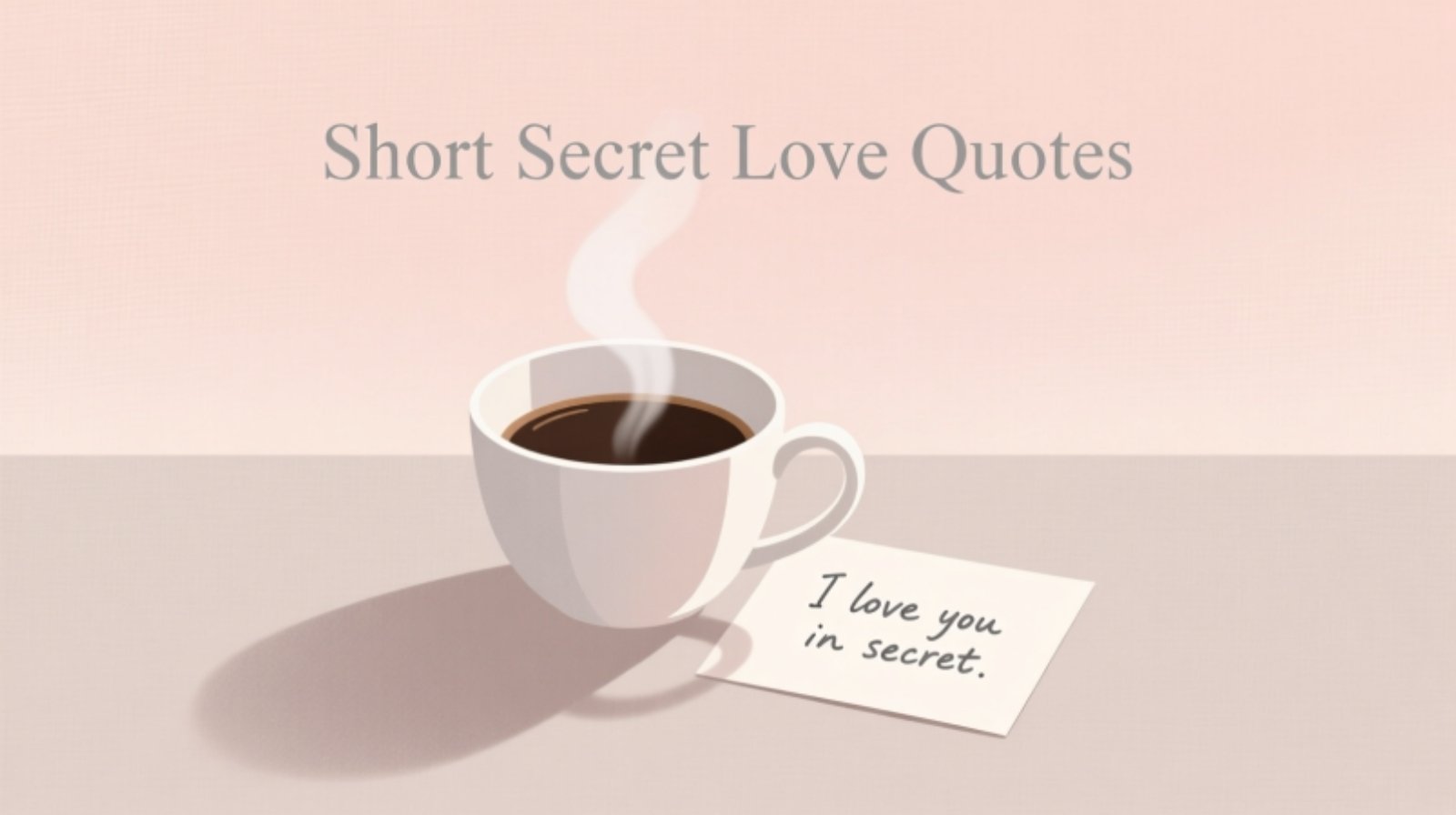 Short Secret Love Quotes