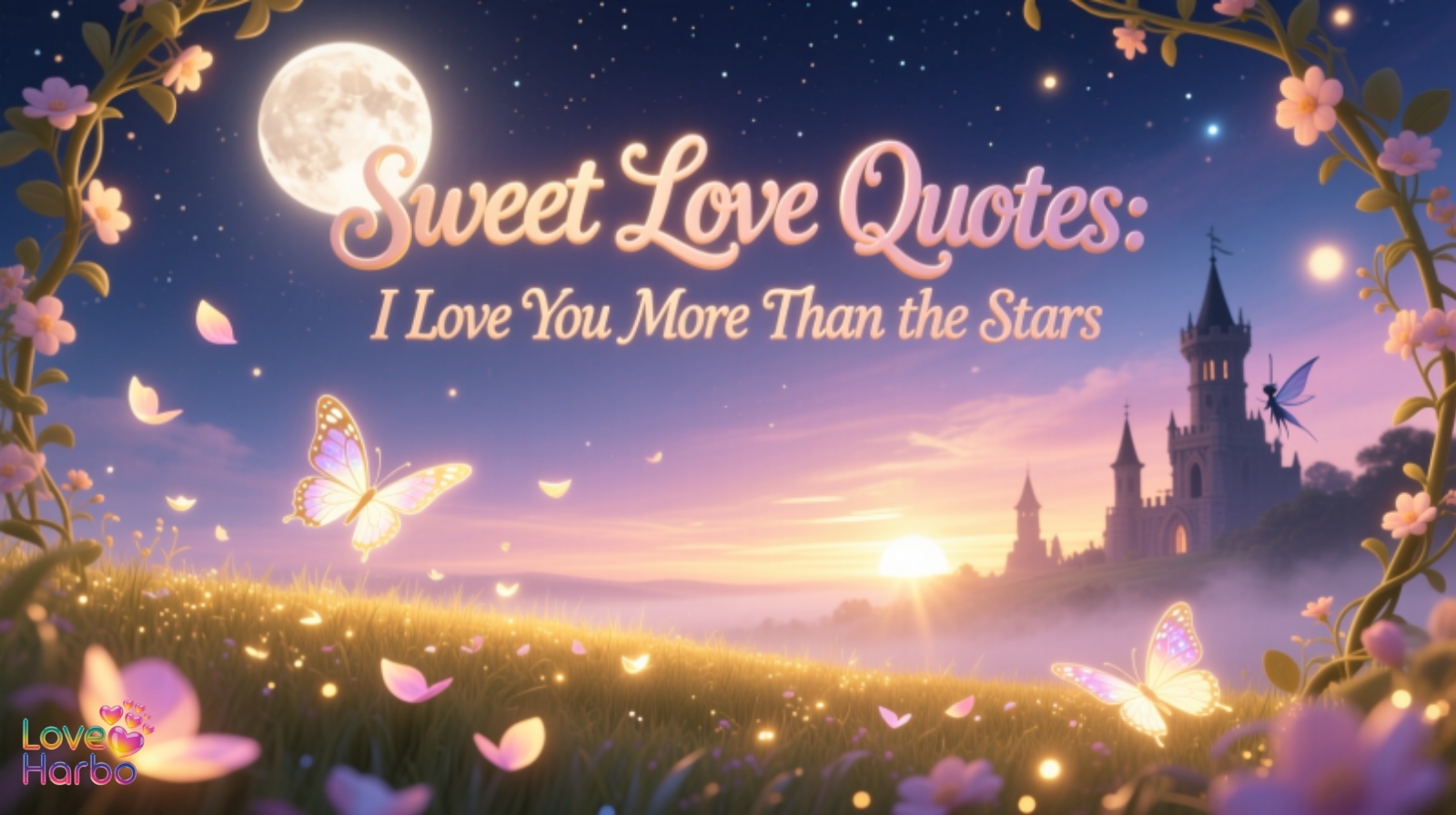 Sweet Love Quotes “I Love You More Than the Stars”