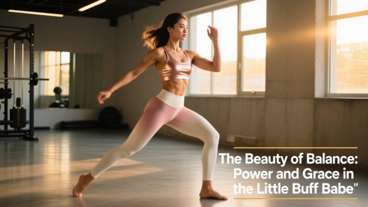 The Beauty of Balance Power and Grace in the Little Buff Babe