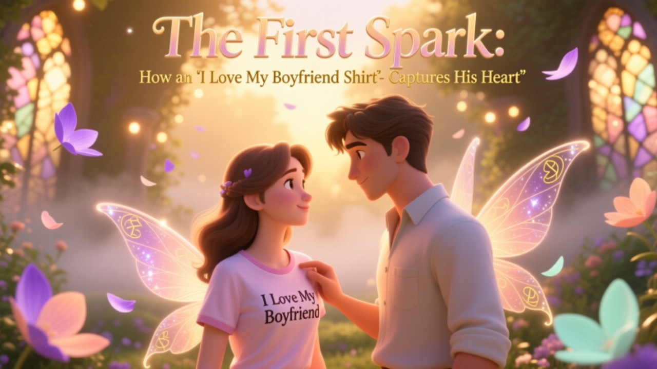 The First Spark How an “I Love My Boyfriend Shirt” Captures His Heart